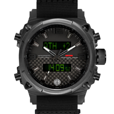 Часы летчиков MTM BLACK AIR STRYK II - CC