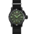 Часы  BLACK HYPERTEC GREEN-LUMI DIAL 
