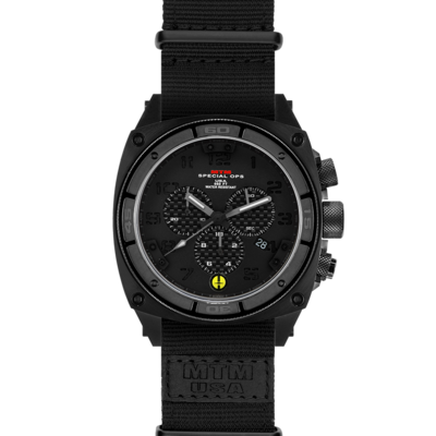 Военные часы MTM BLACK PREDATOR II (BCB-01) NB с хронографом