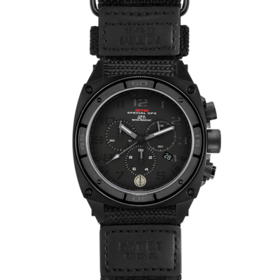 Военные часы MTM BLACK PREDATOR II (BGR-02) V1 с хронографом
